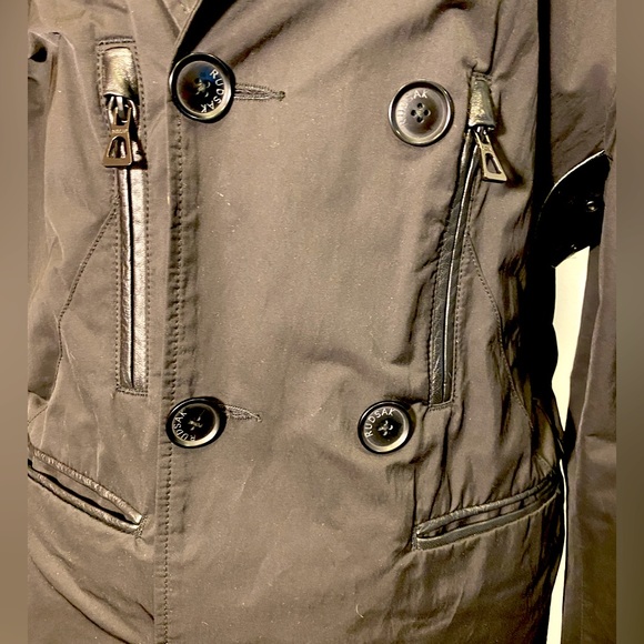 SOLD ✅ Rudsak Mens Classic Trench military style Jacket Size Small - Picture 2 of 7